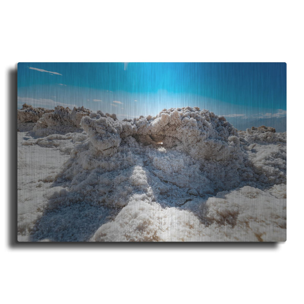 'Death Valley - Devils Golf Course 5' by Luxe Metal Portfolio – Metal Wall Art