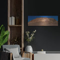 'Death Valley - Hills Panorama' by Luxe Metal Portfolio – Metal Wall Art, 36x12 room view