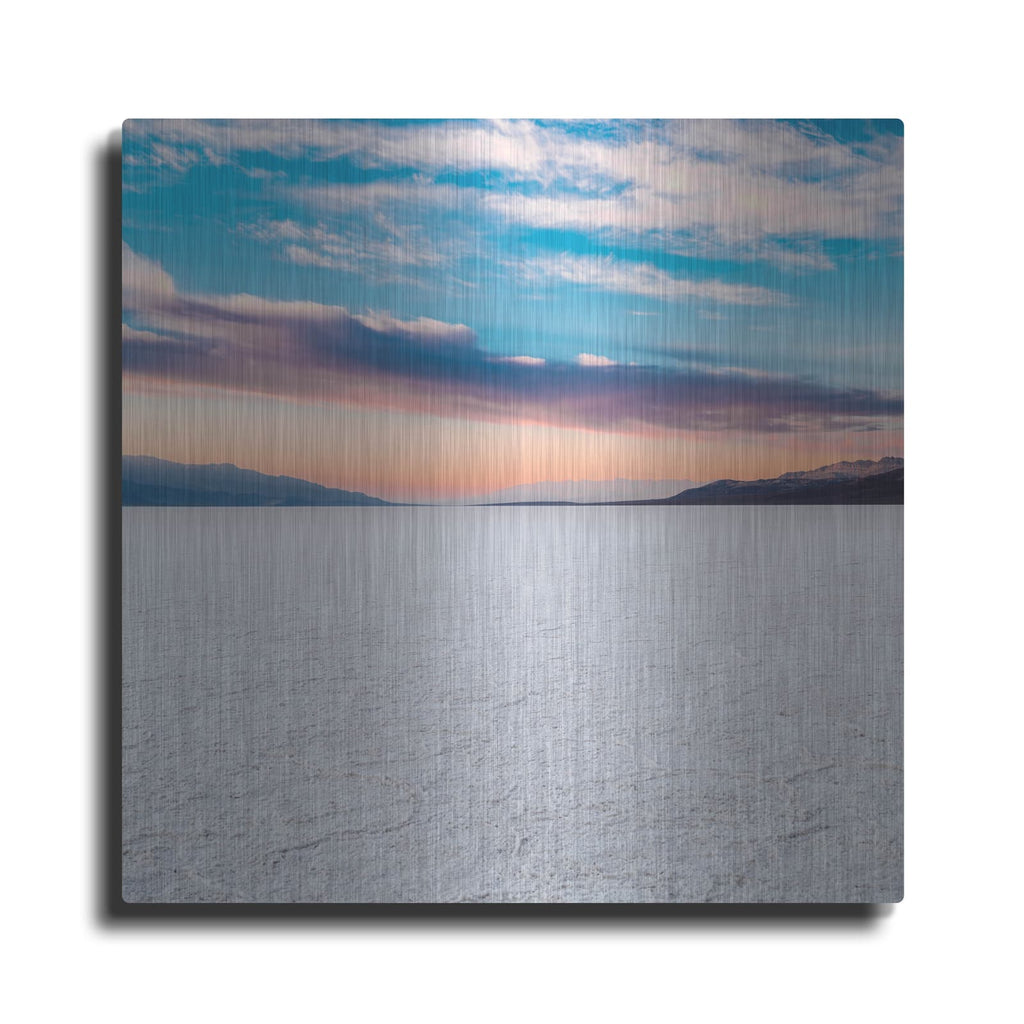 'Death Valley - Salt Land' by Luxe Metal Portfolio – Metal Wall Art