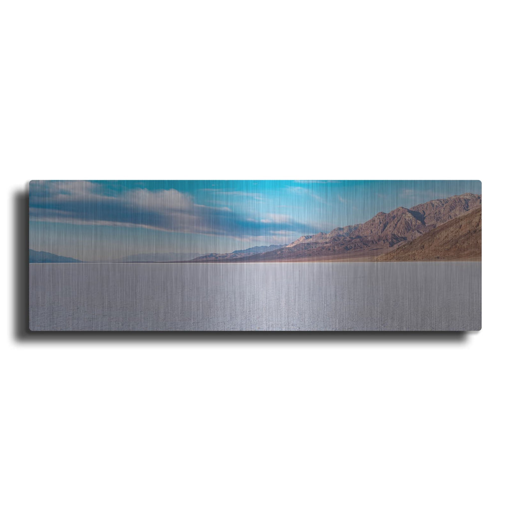 'Death Valley - Salt Panorama' by Luxe Metal Portfolio – Metal Wall Art