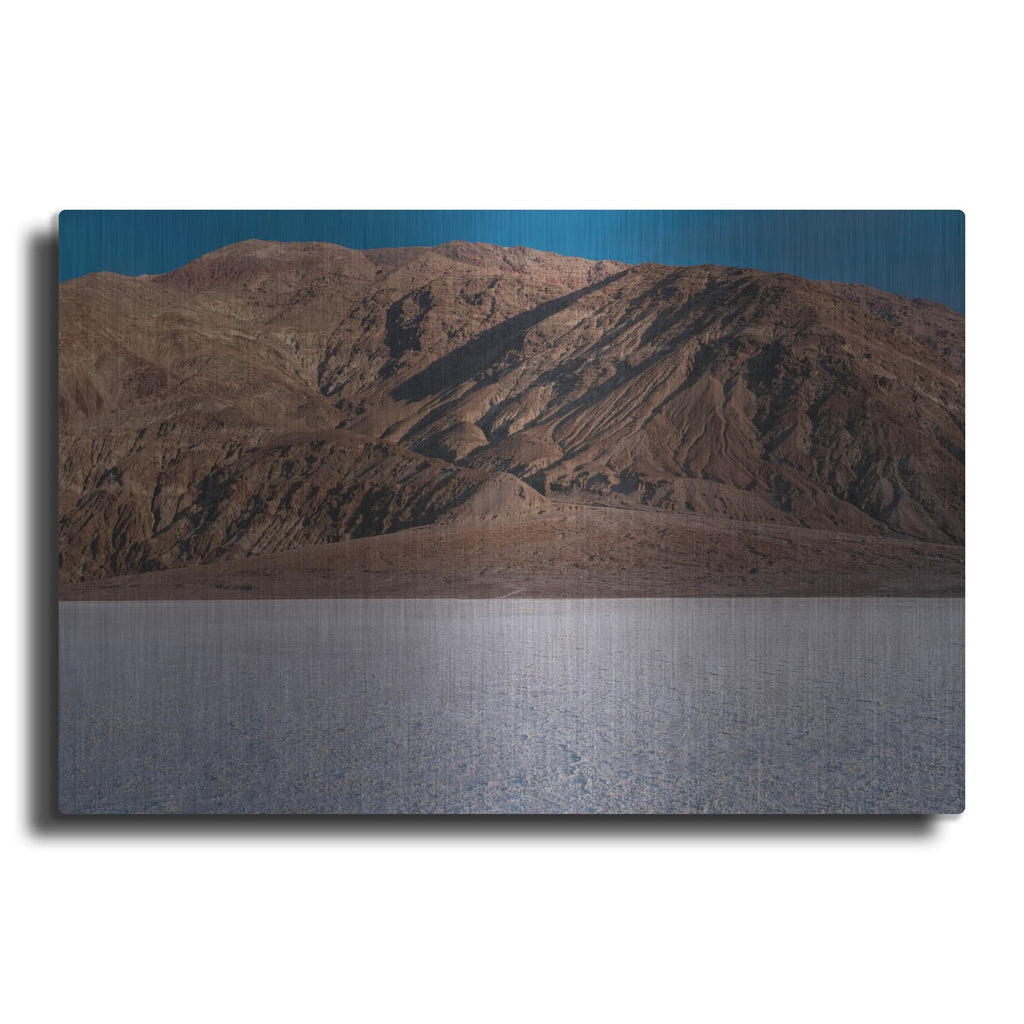 'Death Valley - Salt To Hills' by Luxe Metal Portfolio – Metal Wall Art