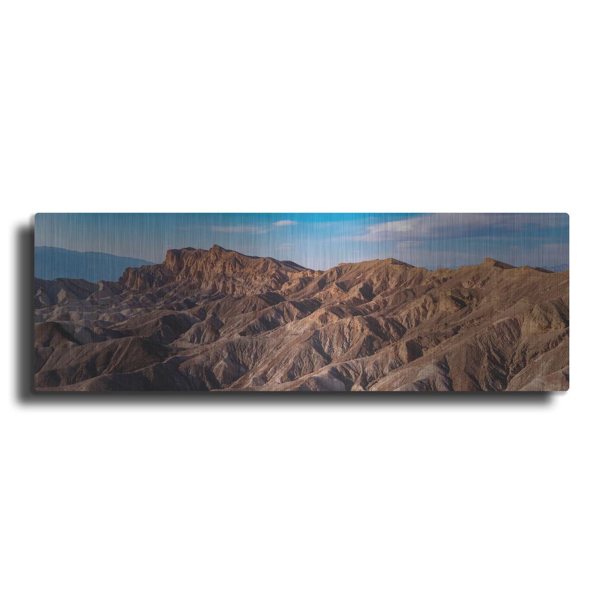 'Death Valley - Zabriskie Point' by Luxe Metal Portfolio – Metal Wall Art