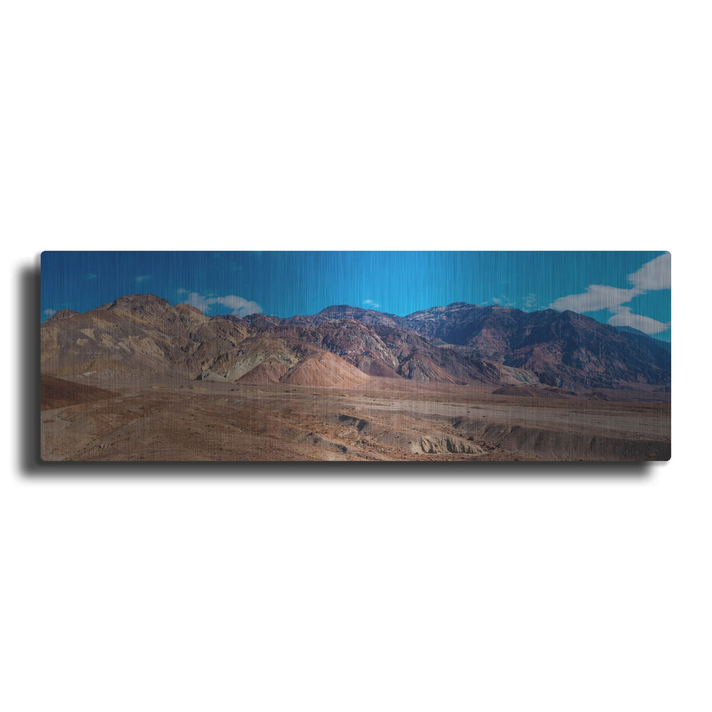 'Death Valley Landscape Panorama' by Luxe Metal Portfolio – Metal Wall Art