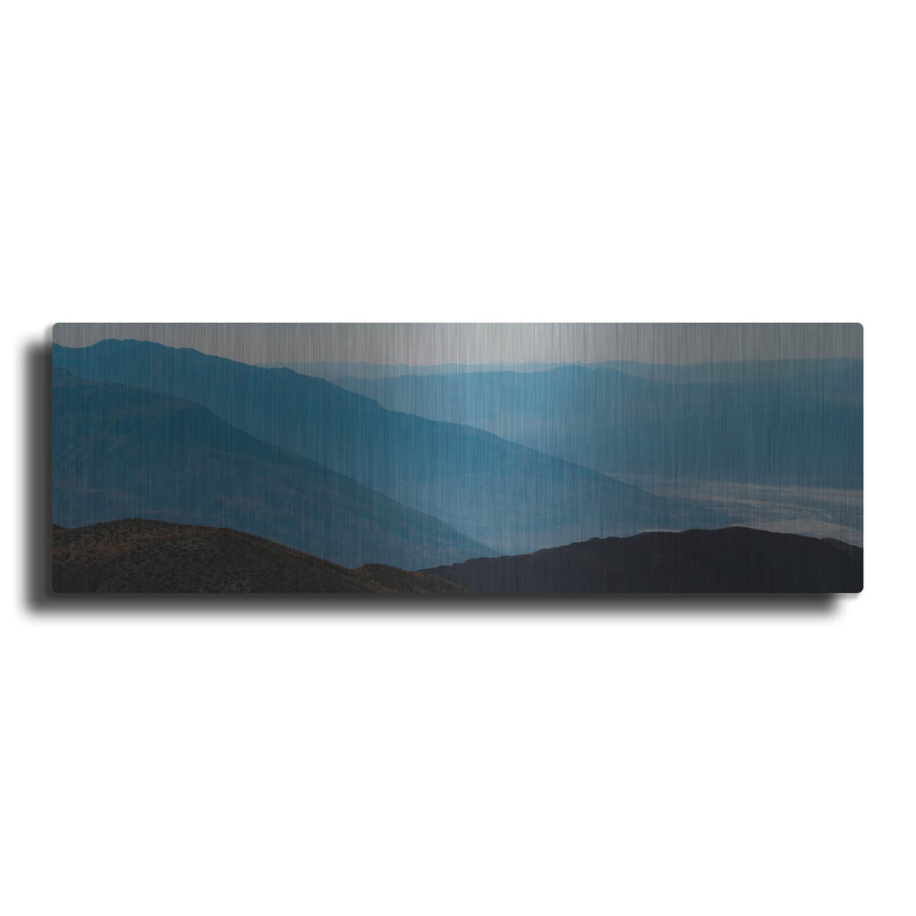 'Death Valley Layers' by Luxe Metal Portfolio – Metal Wall Art