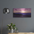 'Death Valley Sunset' by Luxe Metal Portfolio – Metal Wall Art, 24x12 room view