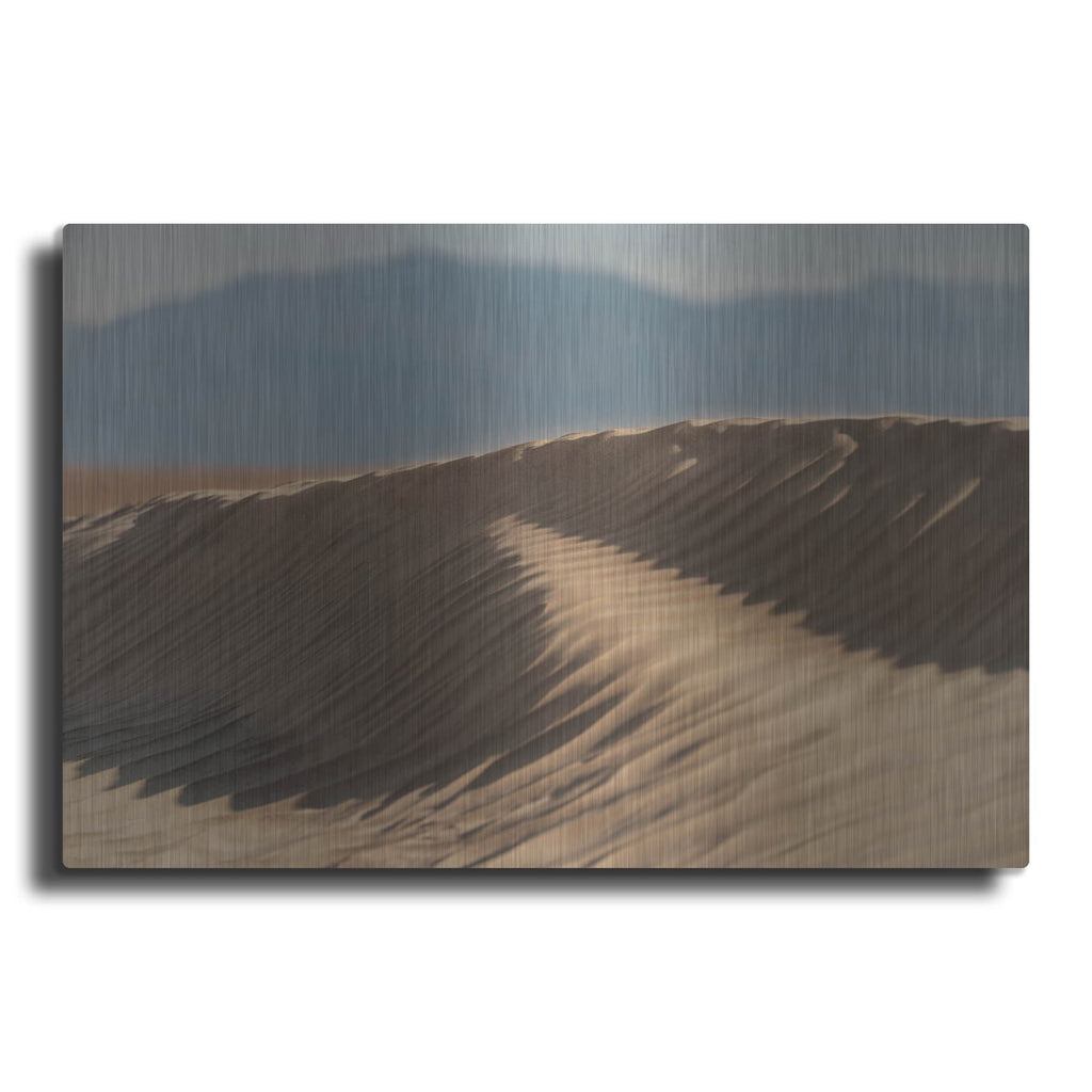 'Sand Abstract' by Luxe Metal Portfolio – Metal Wall Art
