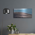 'Sand Dune Spine' by Luxe Metal Portfolio – Metal Wall Art, 24x12 room view