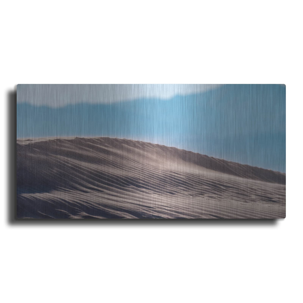 'Sand Dune Spine' by Luxe Metal Portfolio – Metal Wall Art
