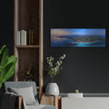 'Seychelles Mahe Island Paradise Panorama' by Luxe Metal Portfolio – Metal Wall Art, 36x12 room view