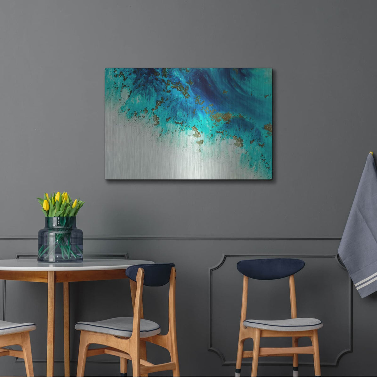'Above The Shallows' by Petra Meikle de Vlas – Metal Wall Art, 36x24 room view