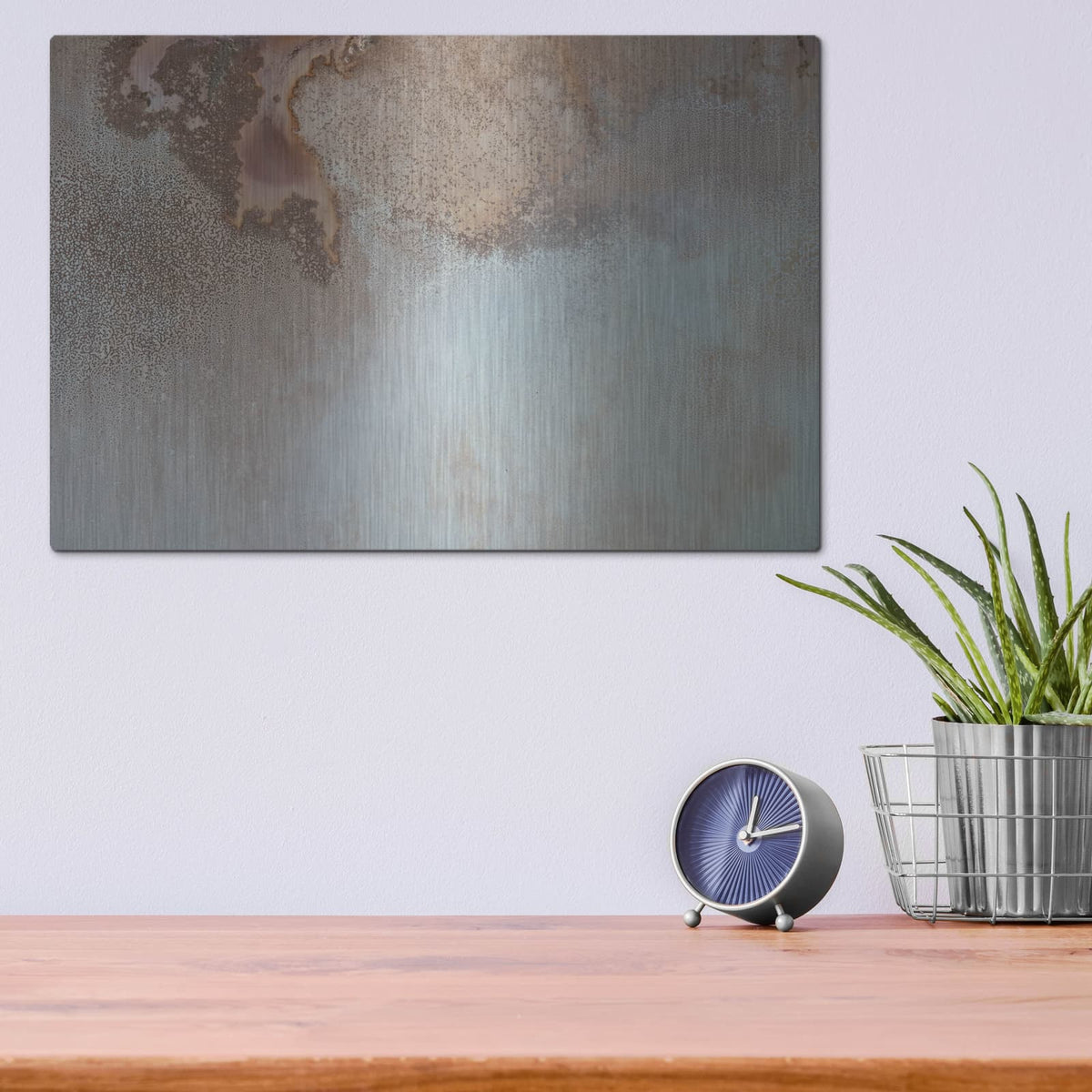 'Fusion' by Petra Meikle de Vlas – Metal Wall Art, 16x12 room view