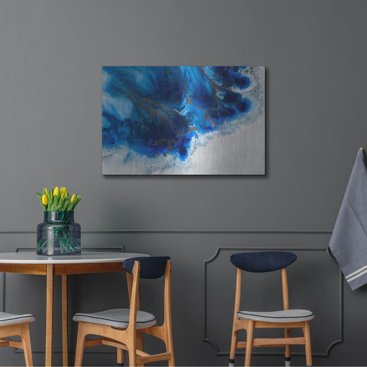 'Graceful Release' by Petra Meikle de Vlas – Metal Wall Art, 36x24 room view