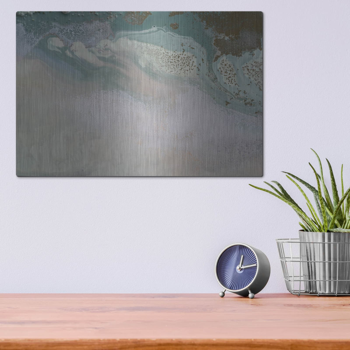 'Path Of Transformation' by Petra Meikle de Vlas – Metal Wall Art, 16x12 room view