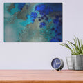 'Reef Resonance' by Petra Meikle de Vlas – Metal Wall Art, 16x12 room view