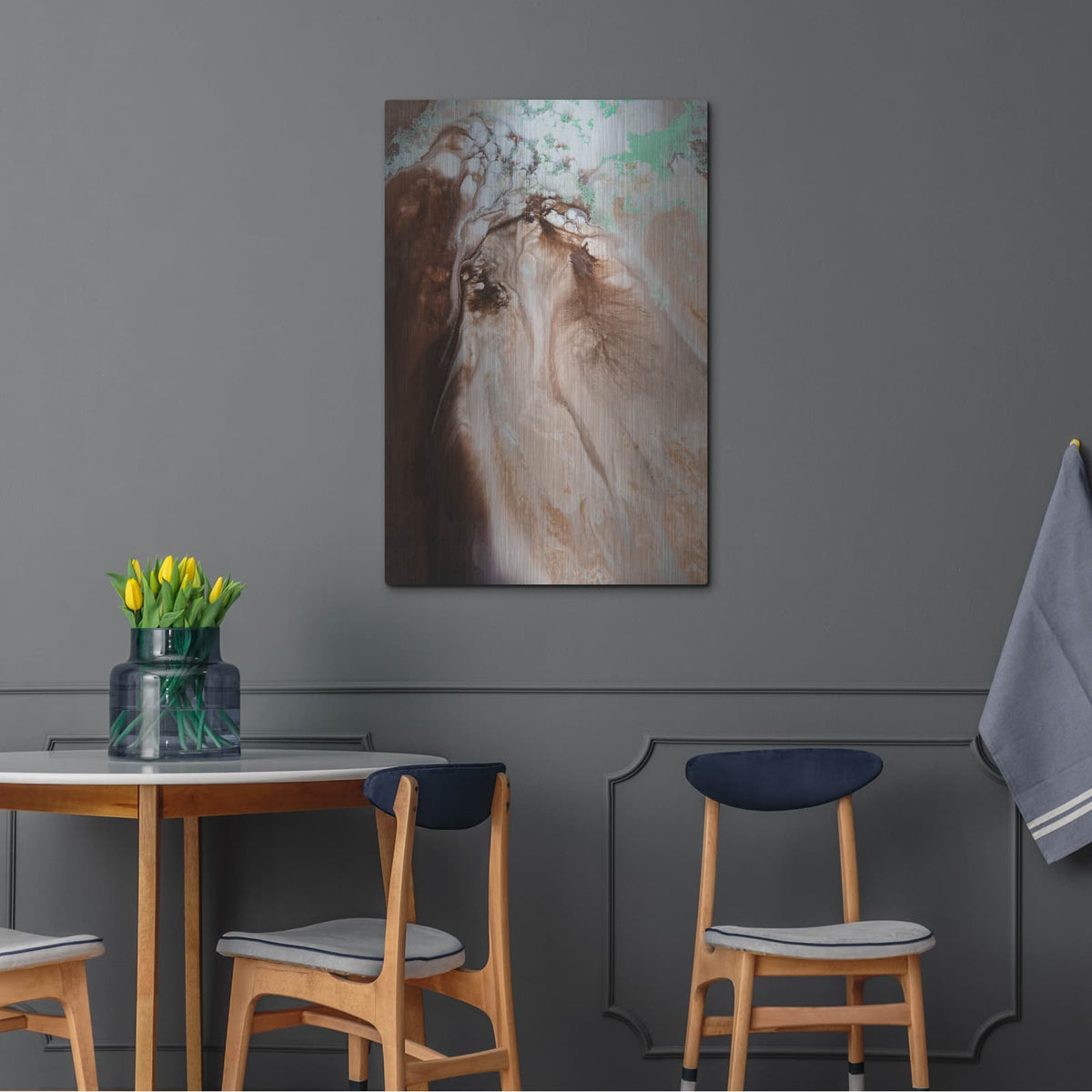 'Rustic Reverie' by Petra Meikle de Vlas – Metal Wall Art, 24x36 room view
