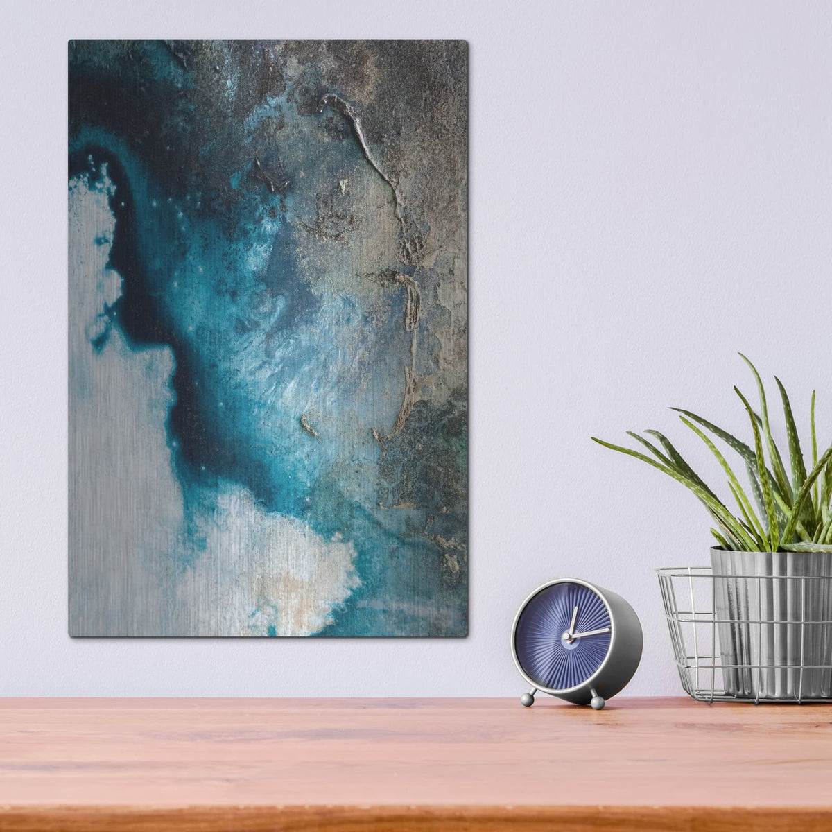 'The Edge' by Petra Meikle de Vlas – Metal Wall Art, 12x16 room view