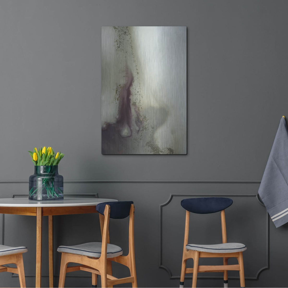 'Tranquility Dance 1' by Petra Meikle de Vlas – Metal Wall Art, 24x36 room view