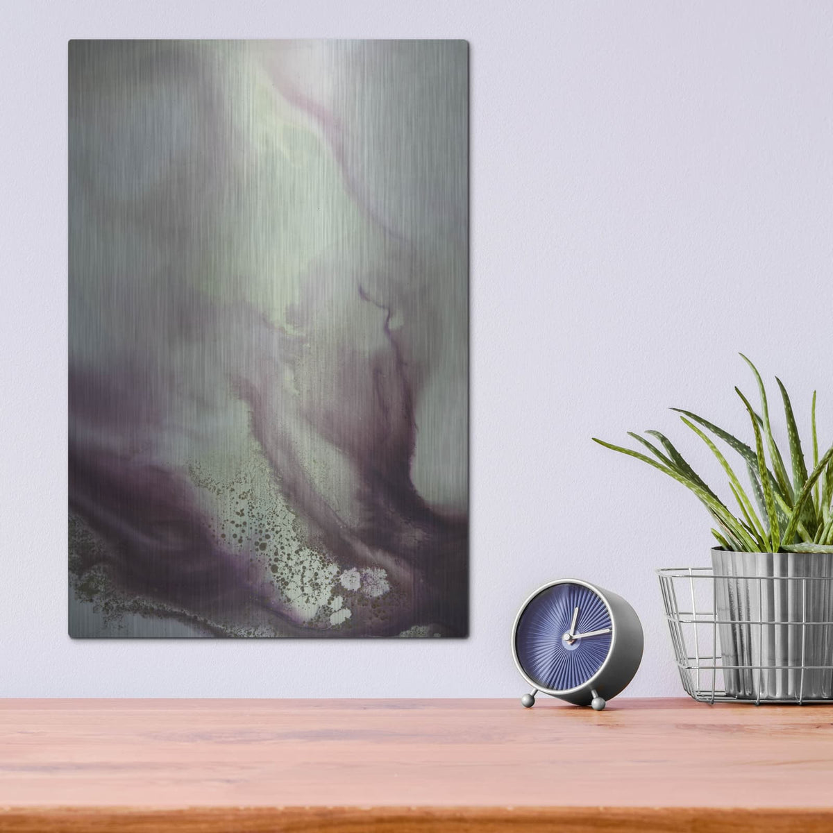 'Tranquility Dance 2' by Petra Meikle de Vlas – Metal Wall Art, 12x16 room view
