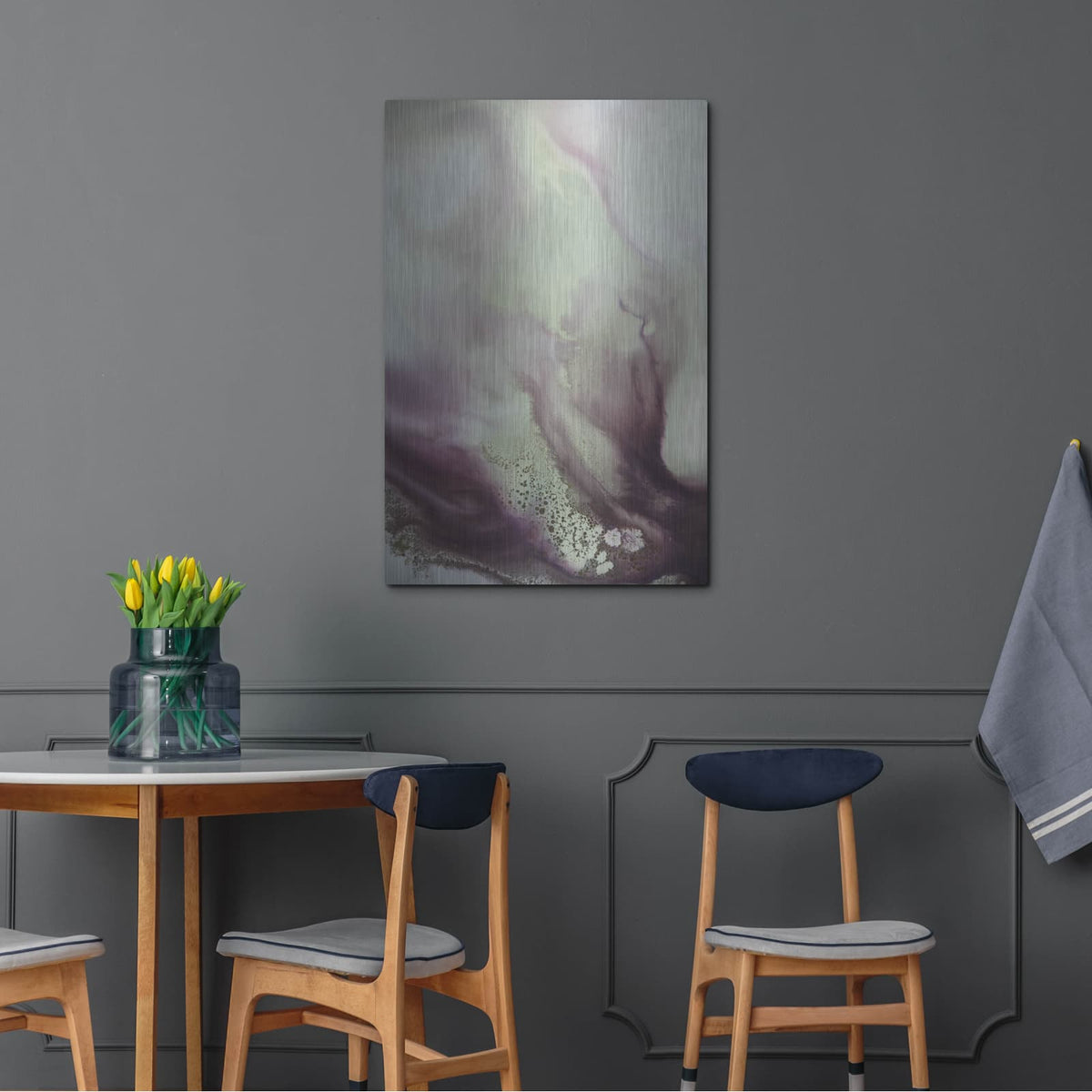 'Tranquility Dance 2' by Petra Meikle de Vlas – Metal Wall Art, 24x36 room view