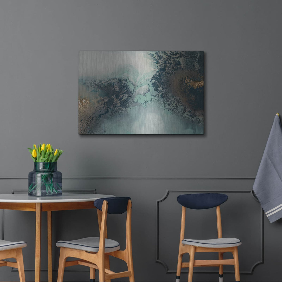 'Transition' by Petra Meikle de Vlas – Metal Wall Art, 36x24 room view