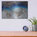 'Turning Tides' by Petra Meikle de Vlas – Metal Wall Art, 16x12 room view