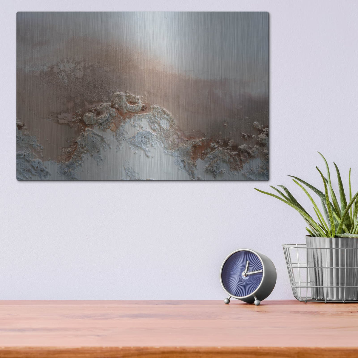 'Untoched' by Petra Meikle de Vlas – Metal Wall Art, 16x12 room view