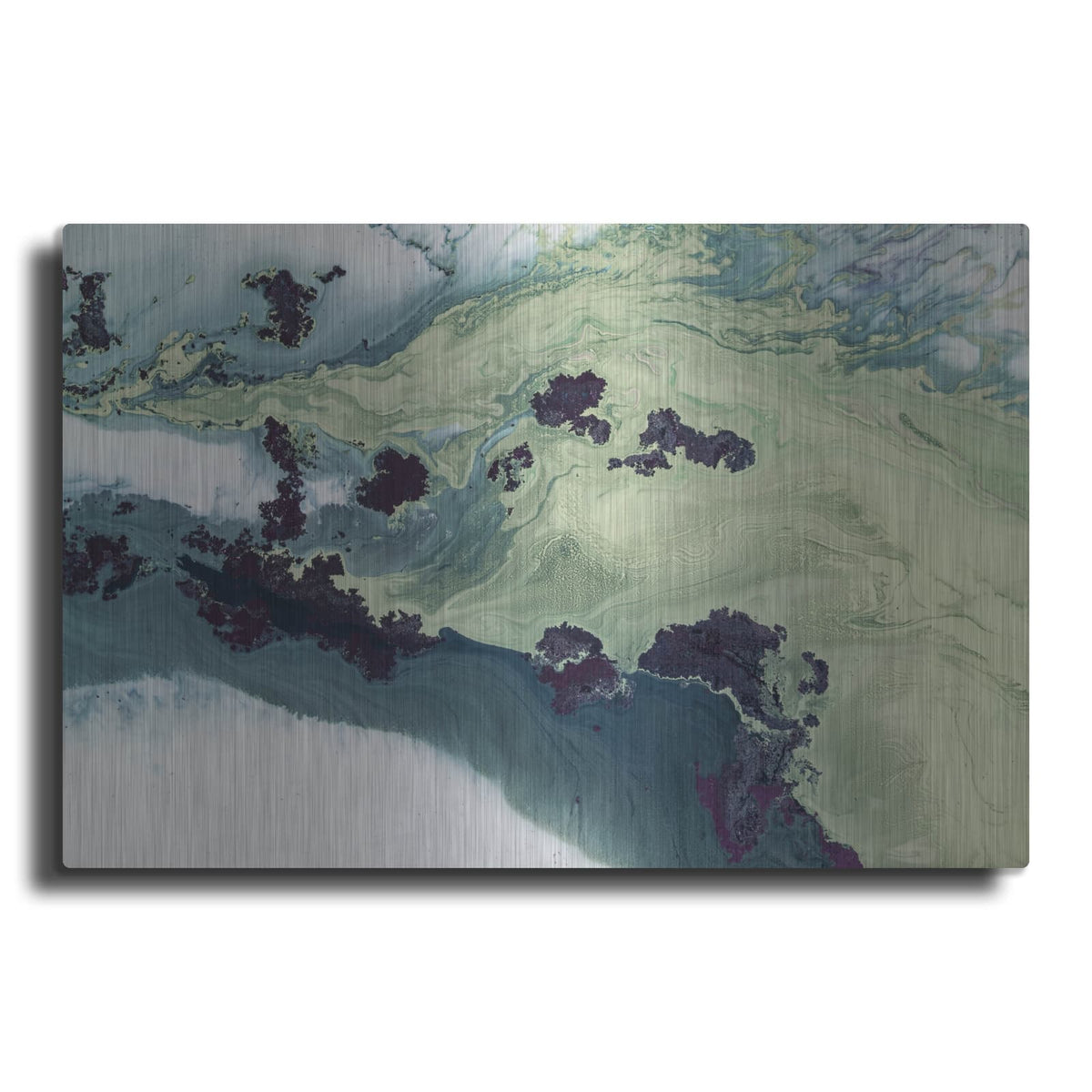 'Untuched Estuarys' by Petra Meikle de Vlas – Metal Wall Art