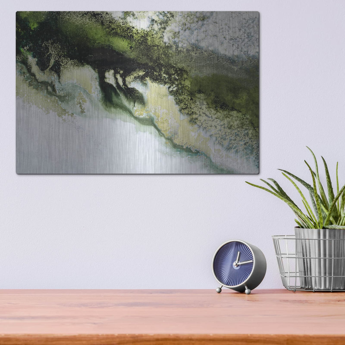 'Wonders Of The Wild' by Petra Meikle de Vlas – Metal Wall Art, 16x12 room view