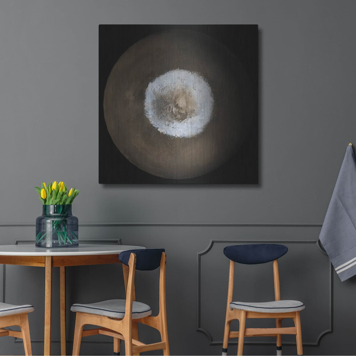 'Mars At Ls 211' by NASA Space Photos – Metal Wall Art, 36x36 room view
