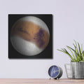 'Mars Ice Age, Simulated' by NASA Space Photos – Metal Wall Art, 12x12 room view