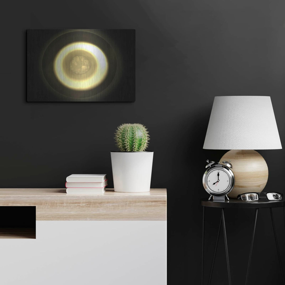 'Martian Regolith' by NASA Space Photos – Metal Wall Art, 24x16 room view