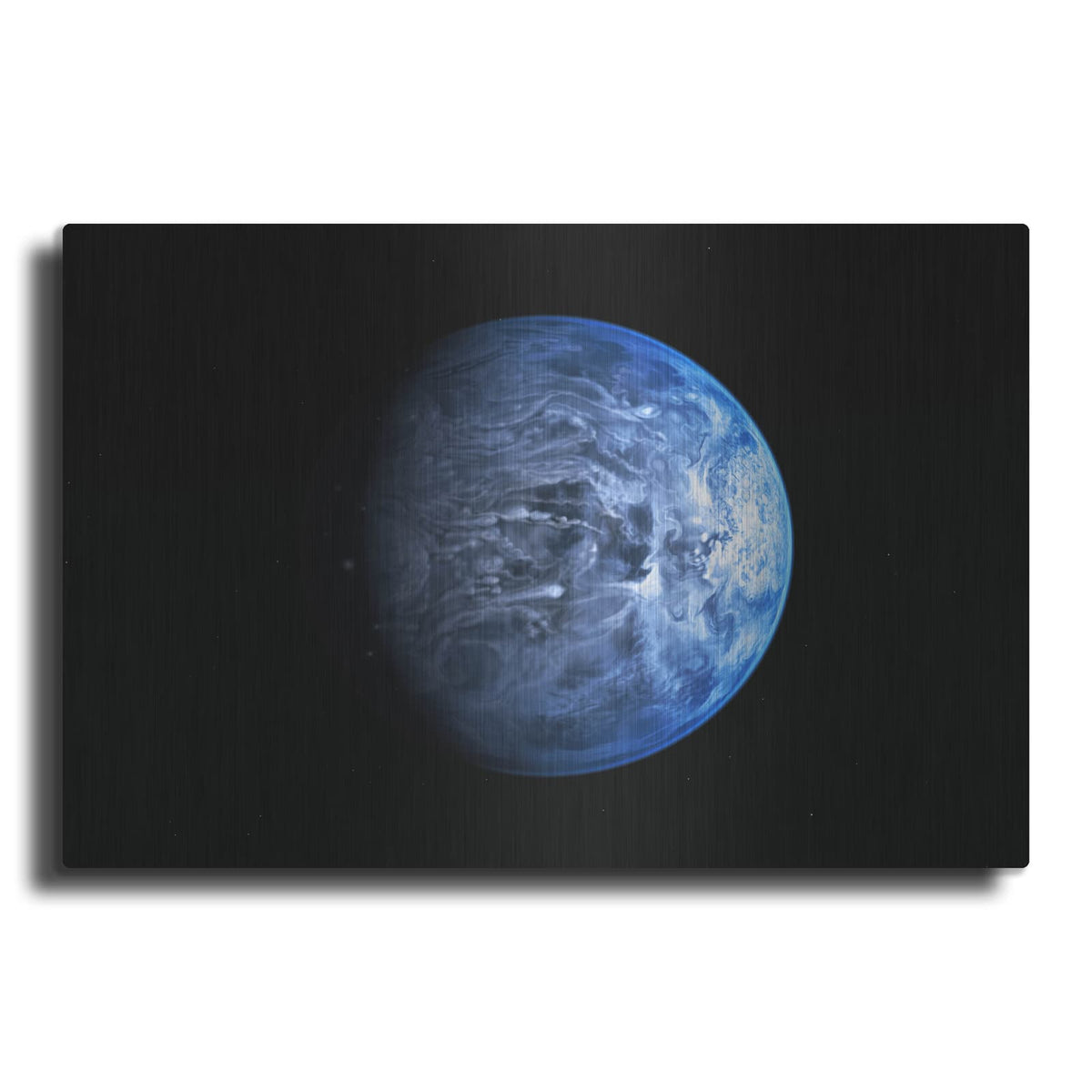 'Nasa Hubble Finds A True Blue Planet-' by NASA Space Photos – Metal Wall Art