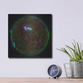 'Sdo Spots Extra Energy In The Sun's Corona 2' by NASA Space Photos – Metal Wall Art, 12x12 room view