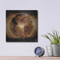 'Sun's Magnetic Field Portrayed' by NASA Space Photos – Metal Wall Art, 12x12 room view
