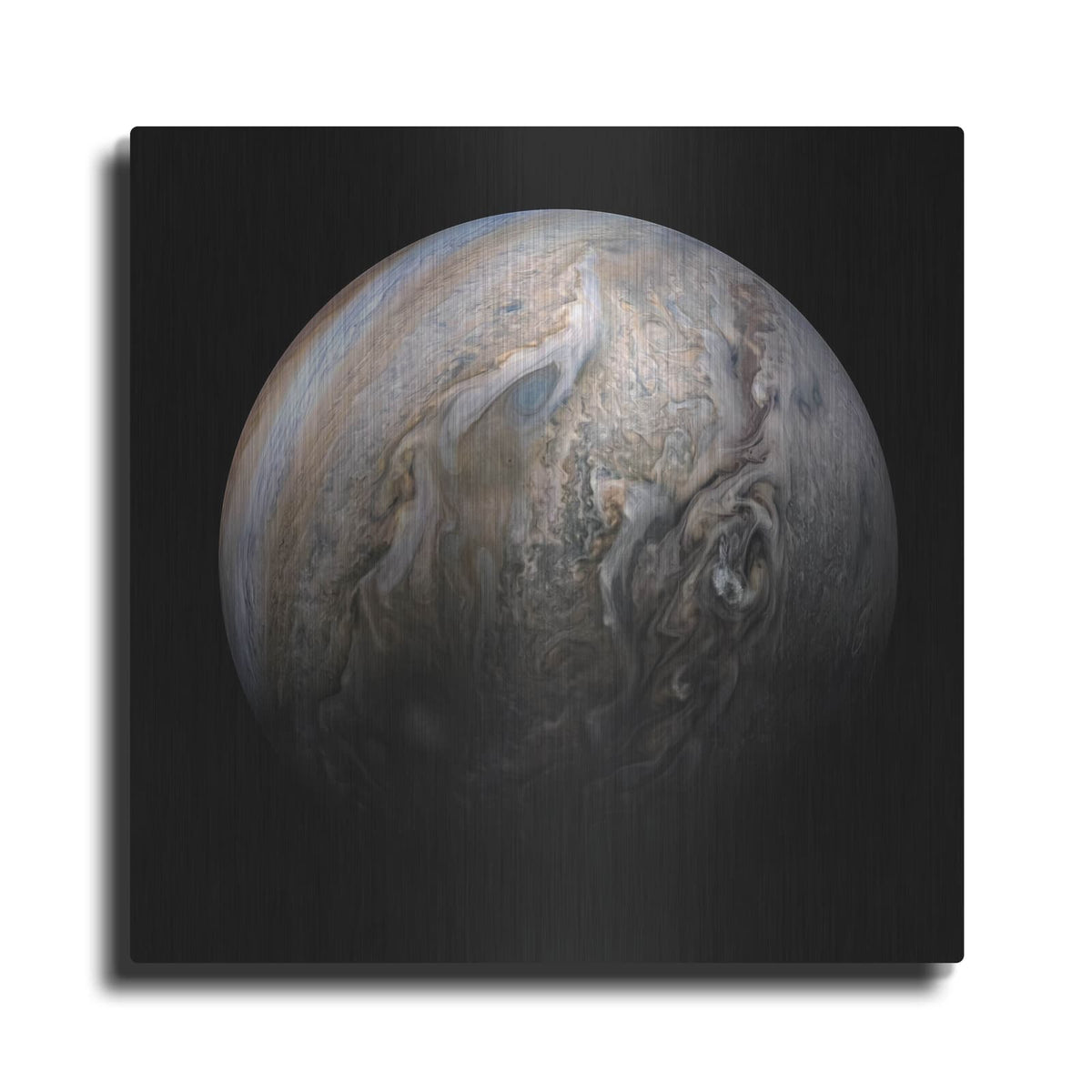 'Tumultuous Clouds Of Jupiter' by NASA Space Photos – Metal Wall Art
