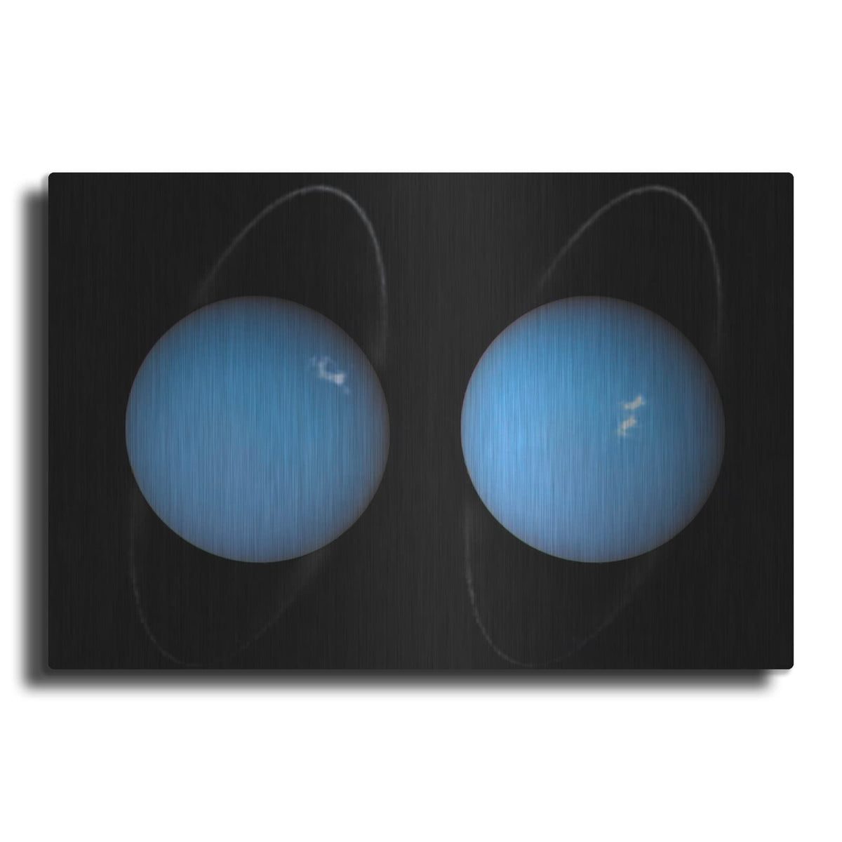 'Alien Aurorae Spotted On Uranus by Hubble' by NASA Space Photos – Metal Wall Art