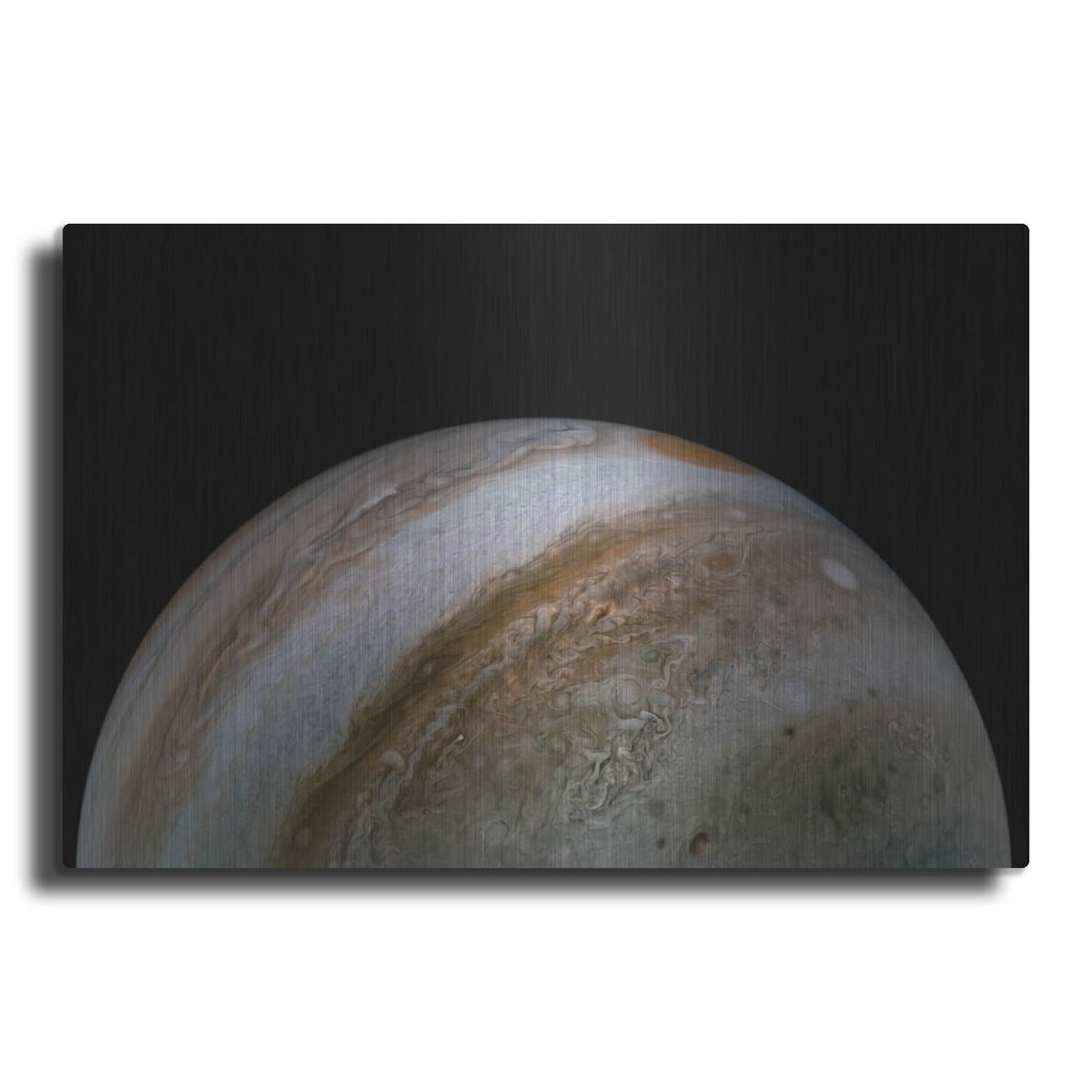 'Deep Jet Streams In Jupiter's Atmosphere' by NASA Space Photos – Metal Wall Art