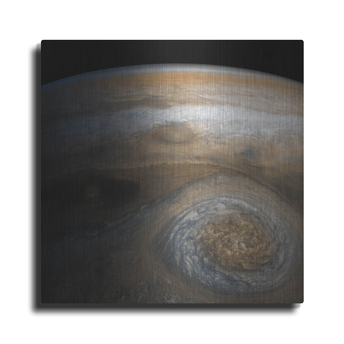 'Jupiter Storm Of The High North' by NASA Space Photos – Metal Wall Art