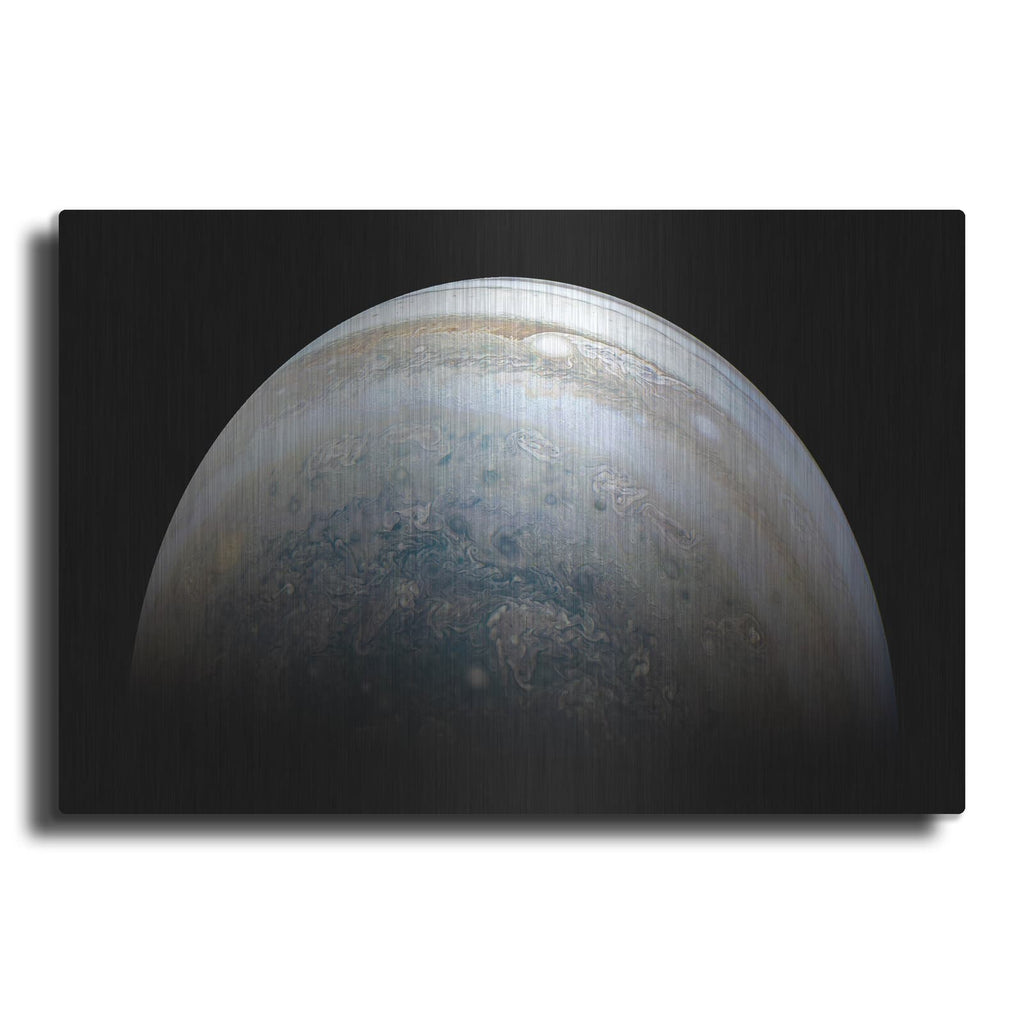 'Outbound View Of Jupiter' by NASA Space Photos – Metal Wall Art