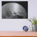 'Pluto From Nasas New Horizons' by NASA Space Photos – Metal Wall Art, 16x12 room view