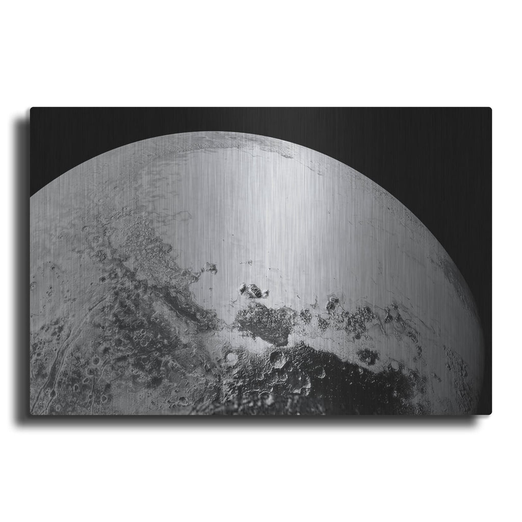 'Pluto From Nasas New Horizons' by NASA Space Photos – Metal Wall Art