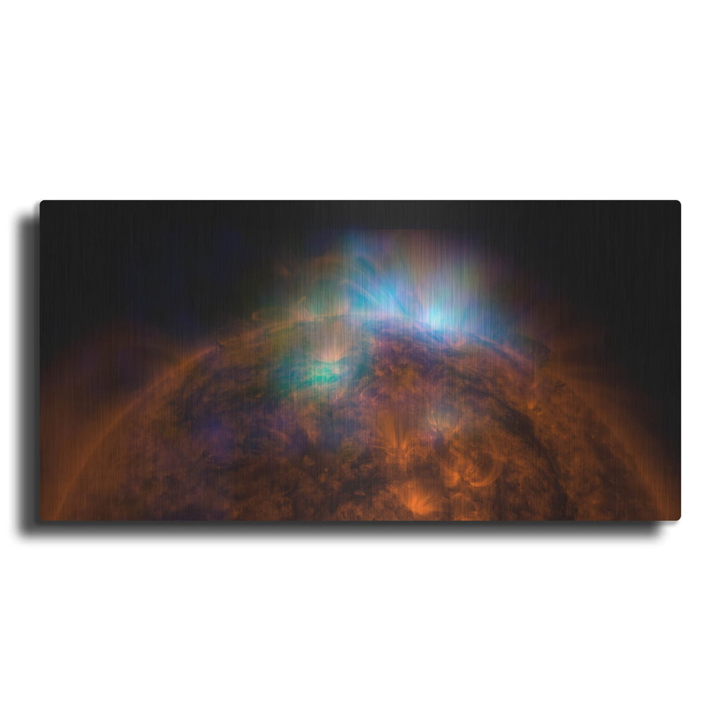 'Sun Shines In High-energy X-rays' by NASA Space Photos – Metal Wall Art
