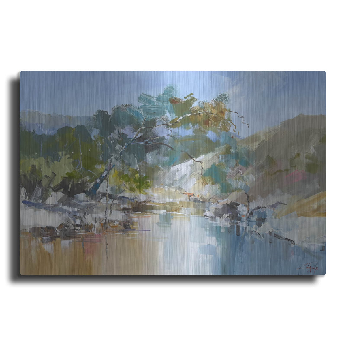'Creek At Flinders' by Craig Trewin Penny – Metal Wall Art