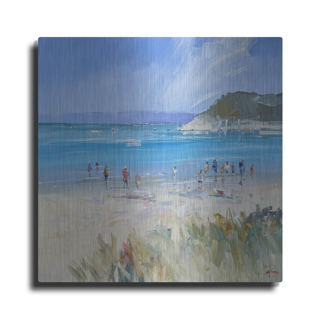 'Sorrento Beach' by Craig Trewin Penny – Metal Wall Art