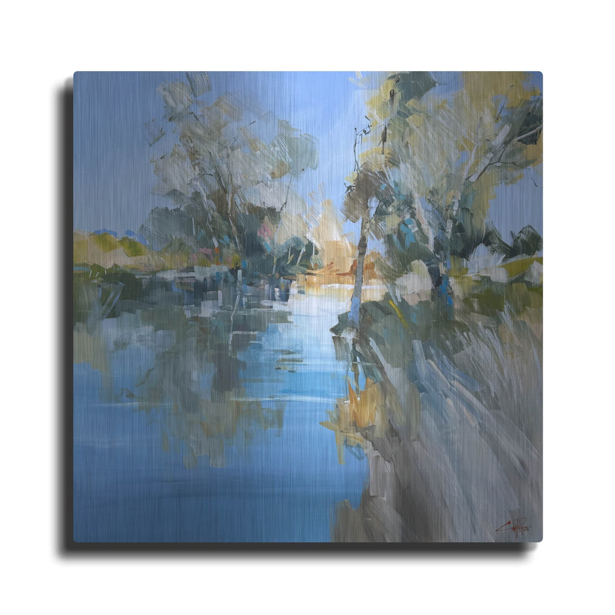 'Summer Creek 2' by Craig Trewin Penny – Metal Wall Art