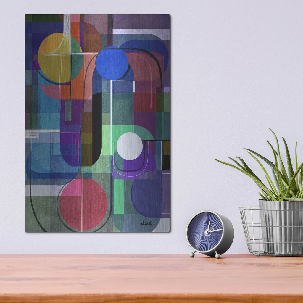 'Gardens Of Paradise' by Ishita Banerjee – Metal Wall Art, 12x16 room view