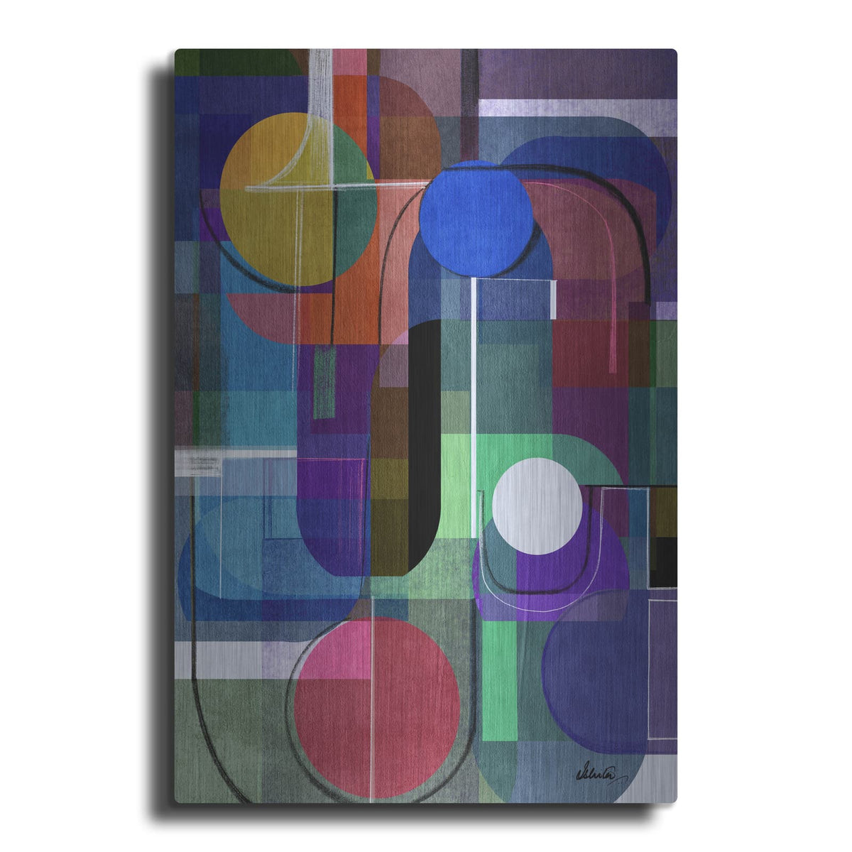 'Gardens Of Paradise' by Ishita Banerjee – Metal Wall Art