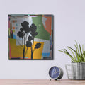 'Treeform No. 1' by Jan Weiss – Metal Wall Art, 12x12 room view