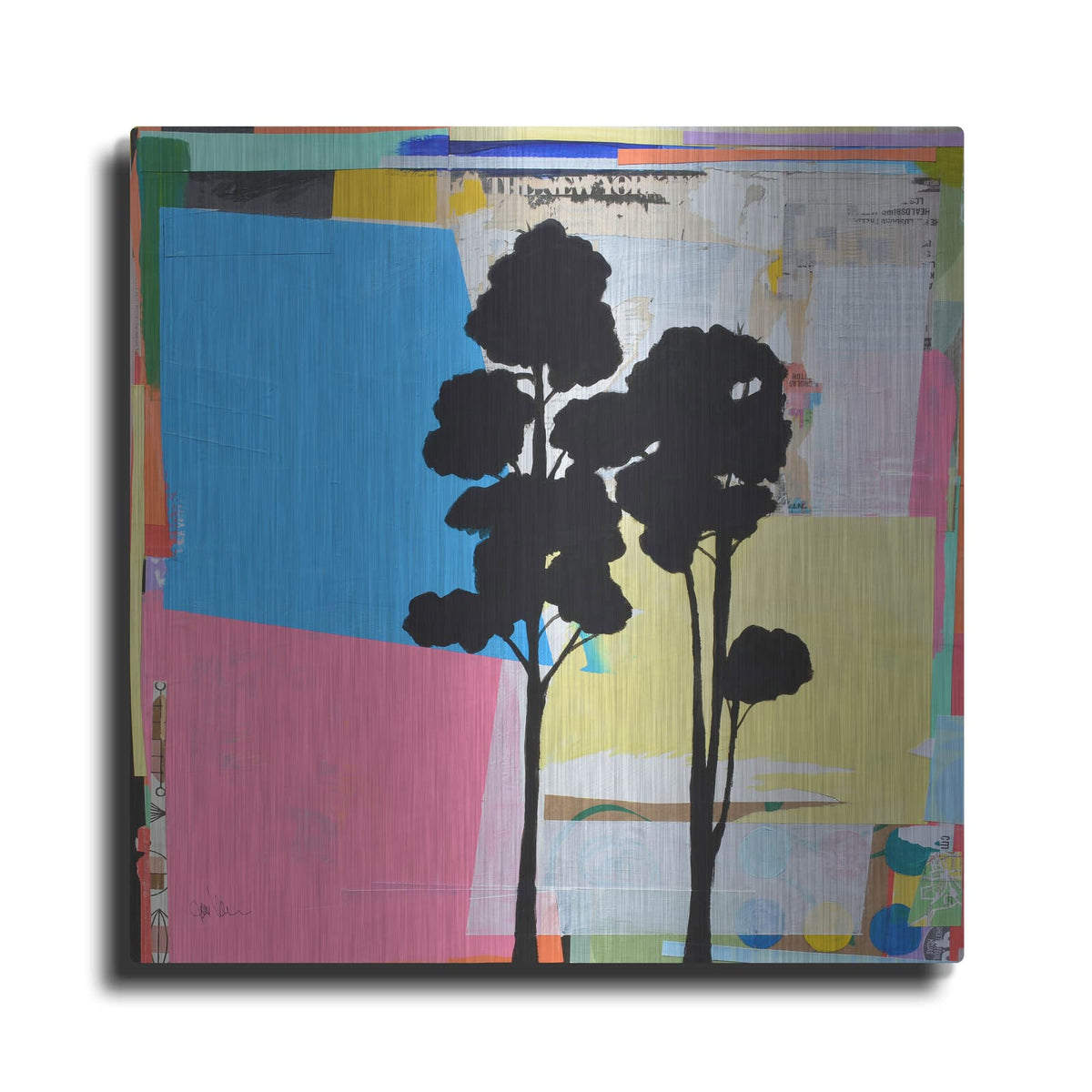 'Treeform No. 2' by Jan Weiss – Metal Wall Art