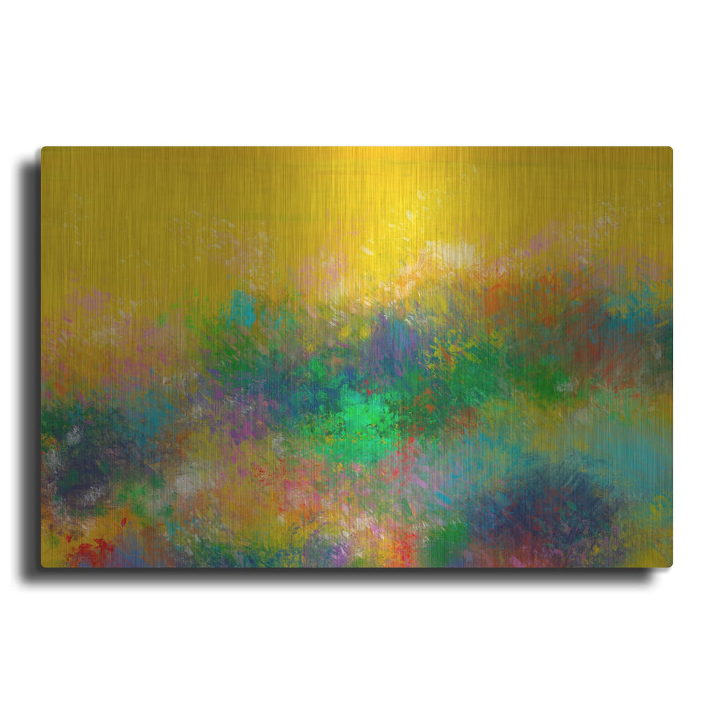 'The Van Gogh's Garden' by Cesare Bellassai – Metal Wall Art
